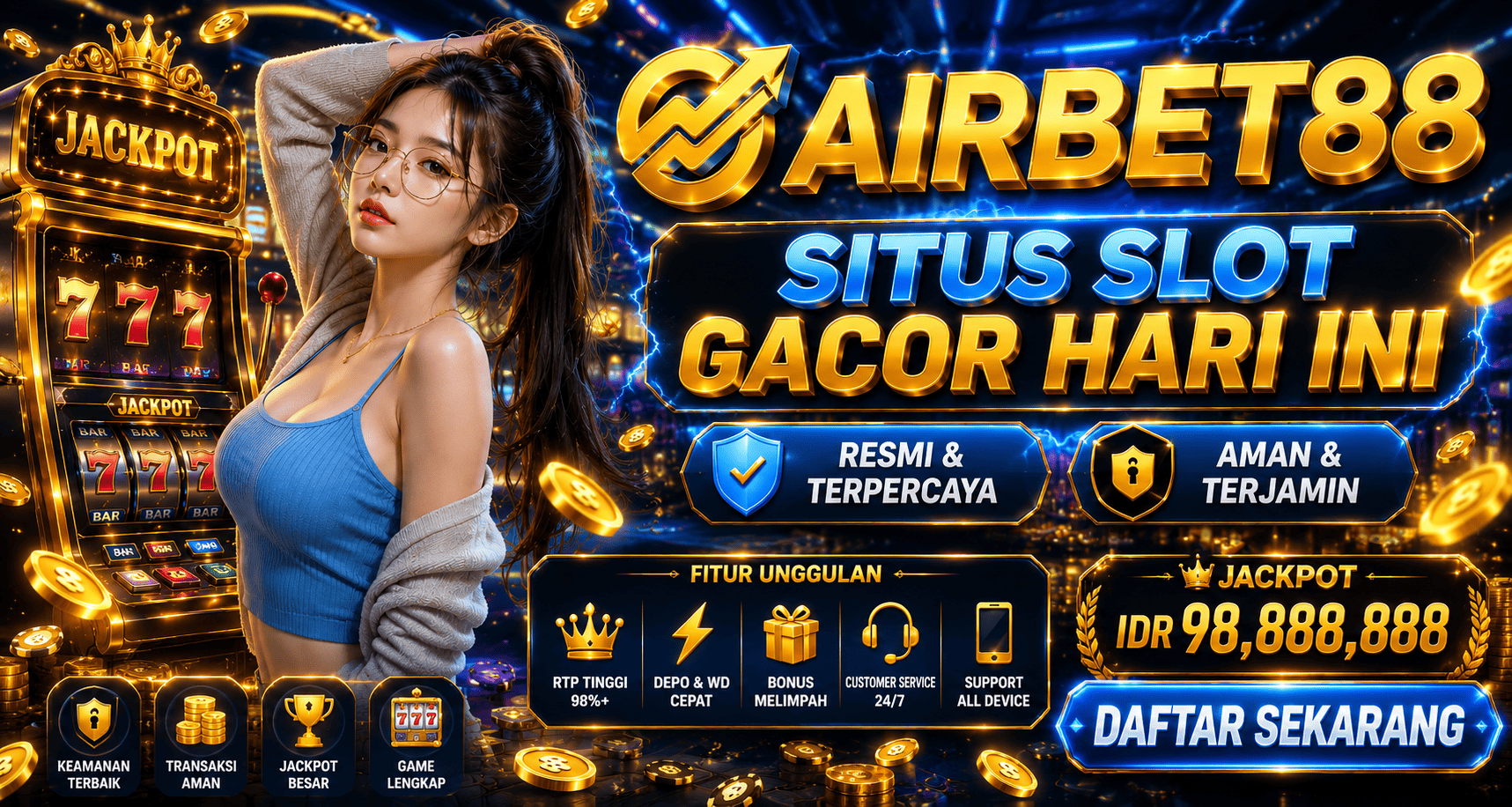 Slot 10 Ribu Modern untuk Tema Kekinian